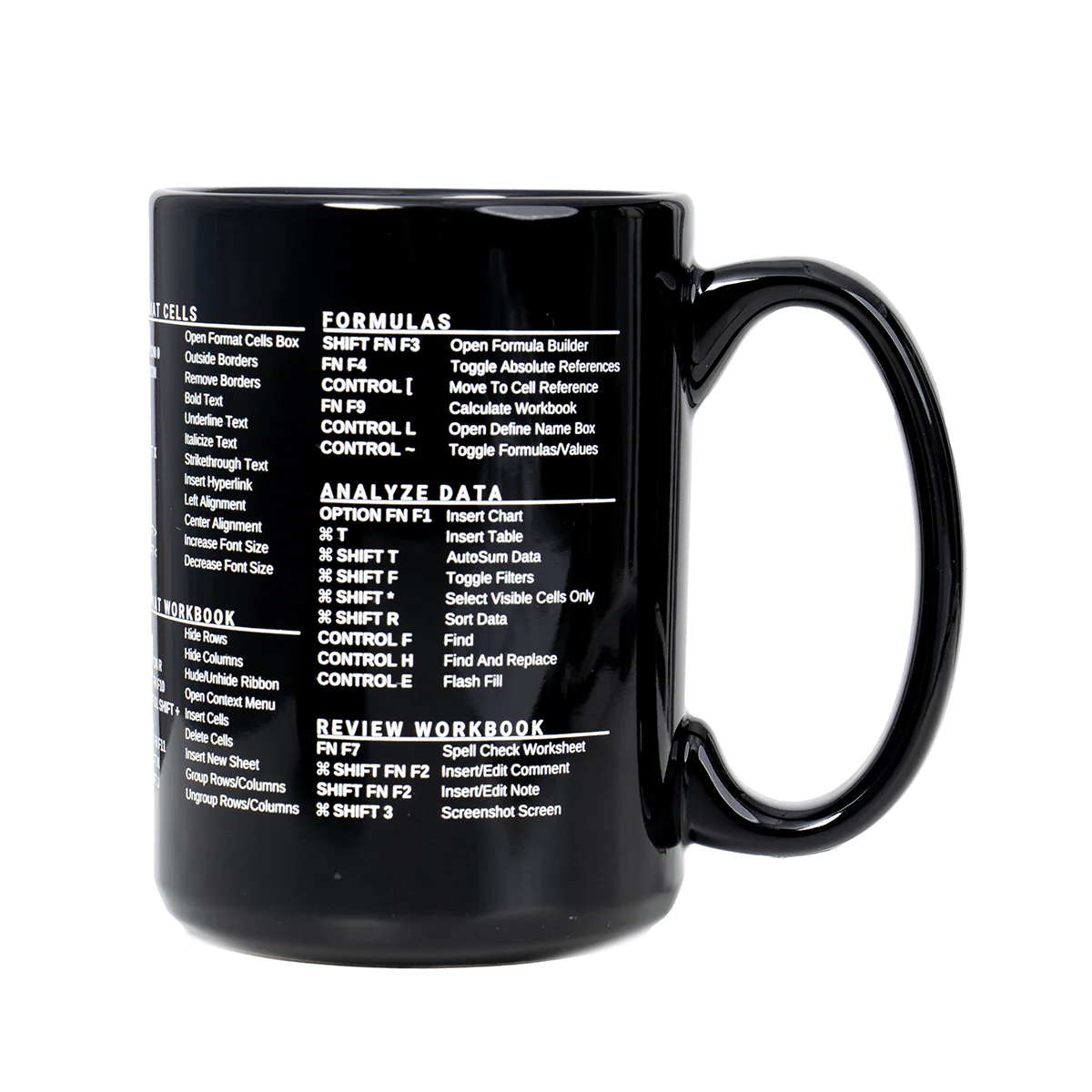 Excel Shortcut Mug