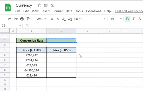 Stay current on currency