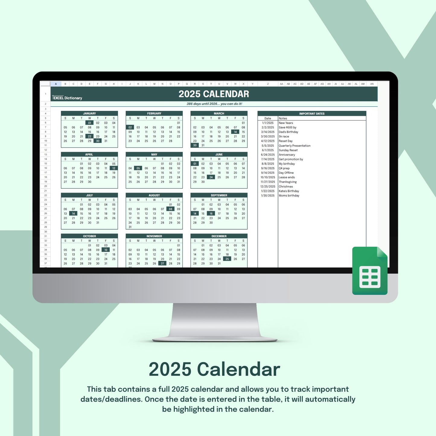 2025 Productivity Tracker Bundle