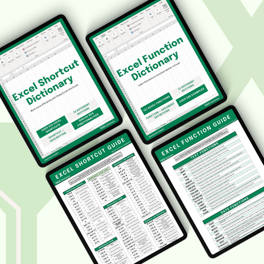 Excel Dictionary Bundle