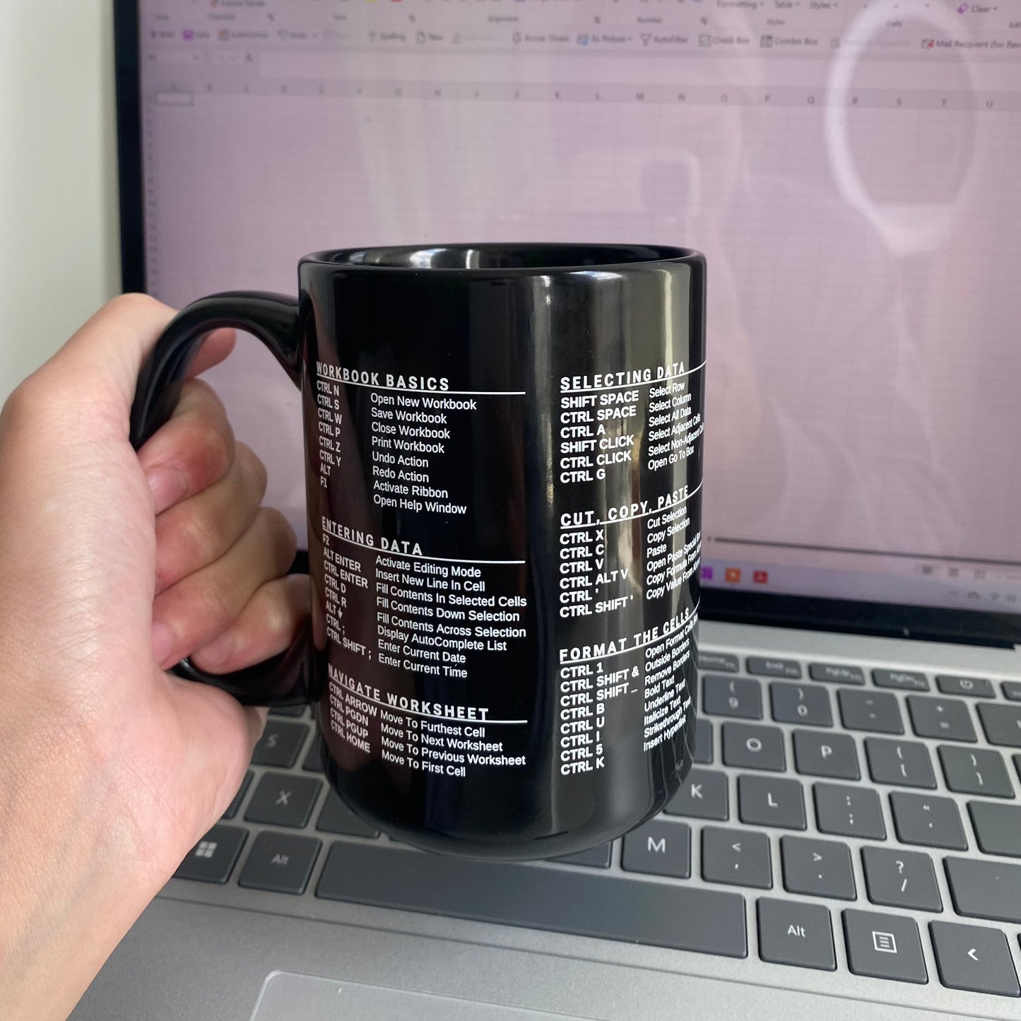 Excel Shortcut Mug