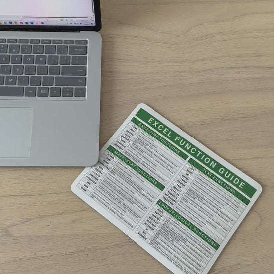 Excel Function Mousepad – Excel Dictionary