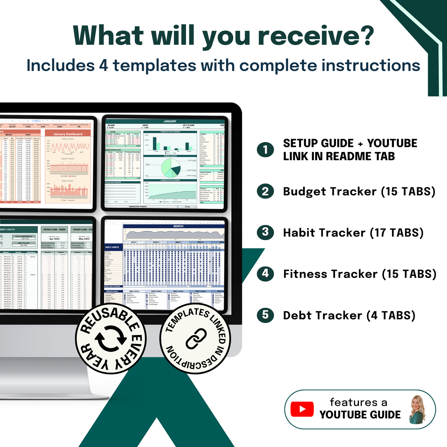 2026 Ultimate Productivity Tracker Bundle