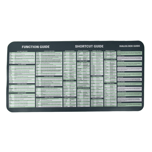 Excel Deskpad - Excel Dictionary