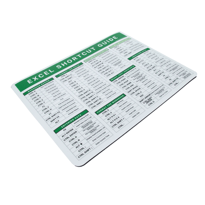 Excel Shortcut Mousepad - Excel Dictionary